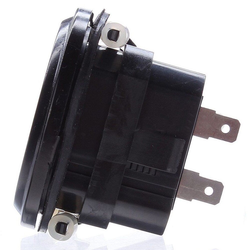 Digital Display Accurate Quartz Round Gauge Steady Hour Meter Car Use Mechanical Durable