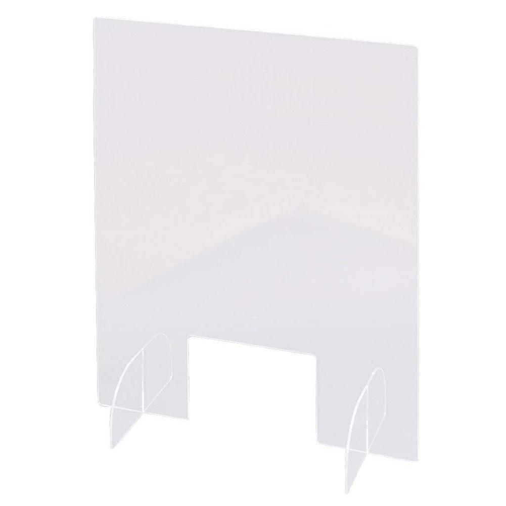 Sneeze Guard Shield Sneeze and Cough Protective Shield Barrier for Restaurant Grocery Stores