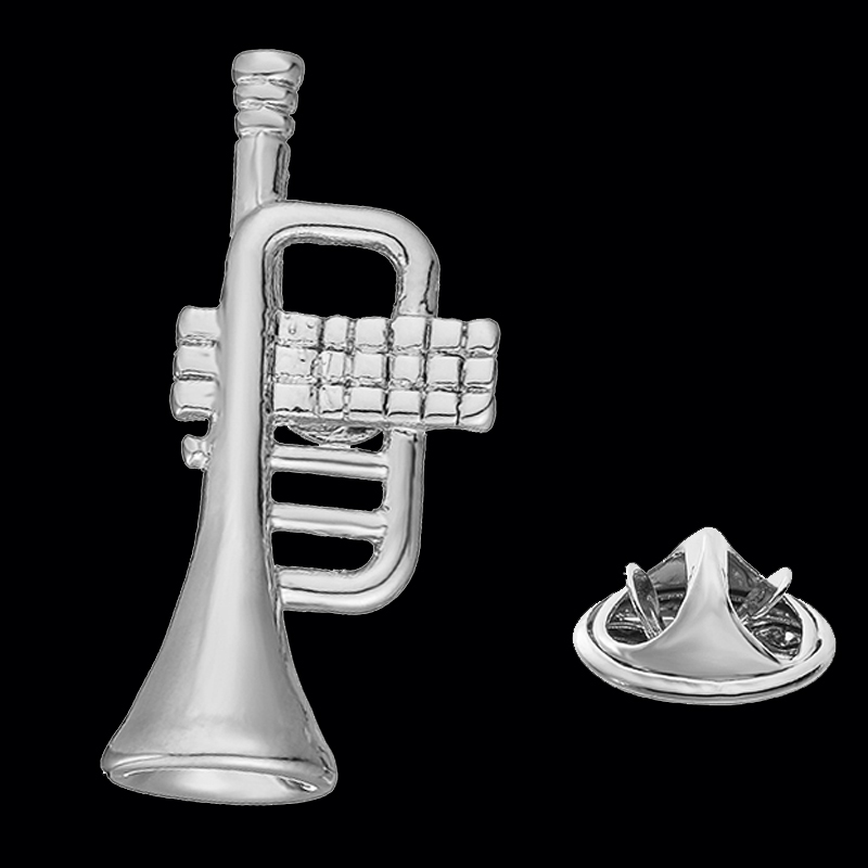 Klassisk Broche Musikk - Gitar, Piano, Tromme - Slipsnål Til Hatt, Skjerf, Skjorter: Lysegult gullfarge