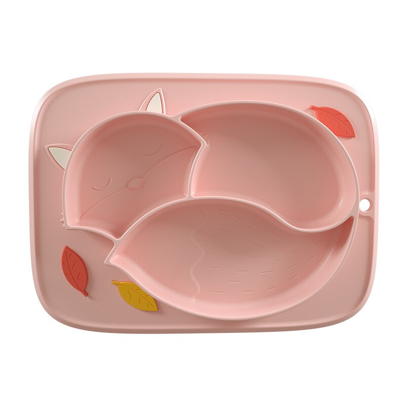 Alimentation plaques d'aspiration bébé nourriture plaque enfants Silicone plateau vajillas platon infantile plats pratos enfant manger bol prato infantil