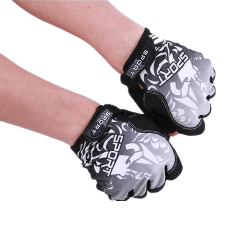 HobbyLane guantes de la pesca no-Slip transpirable ultrafino Unisex medio dedo guante Camping pesca material para carpas guantes de pesca