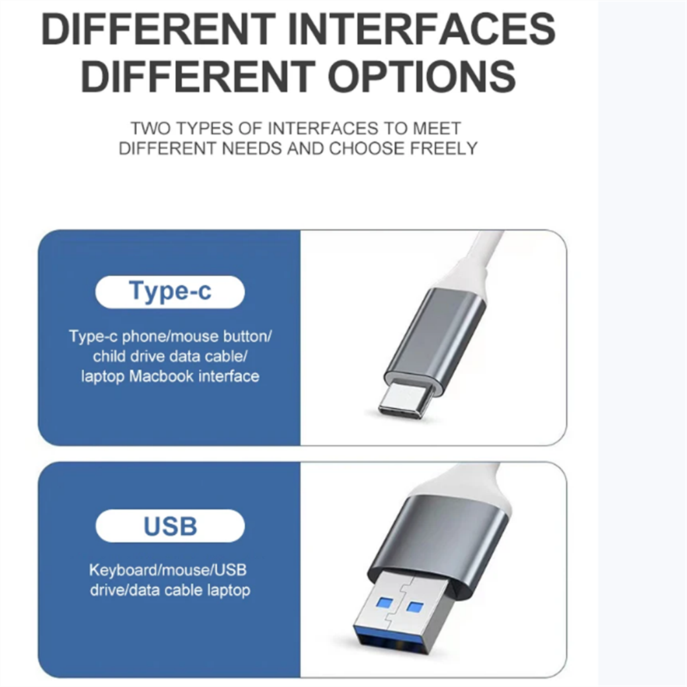 Adaptateur répartiteur multi-ports HUB USB 3.0 4 en 1, haute vitesse, USB 3.0/Type C à 4 USB OTG, pour Macbook Pro, accessoires pour ordinateur portable