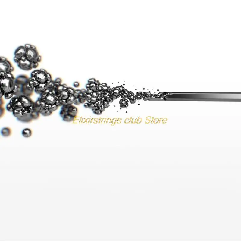 6 PCS Carbon Steel Nickel Core Wound Electric String Musician's First Choice Rich Timbre Feel Moderate For 6-String Guitar