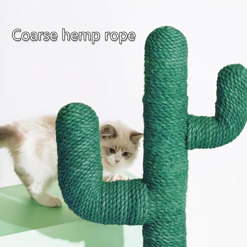 Cuerda Sisal para gato, árbol, gato, marco de escalada, poste de rascado para gatos DIY, juguetes para hacer patas de escritorio, cuerda para atar para gato, garra afilada