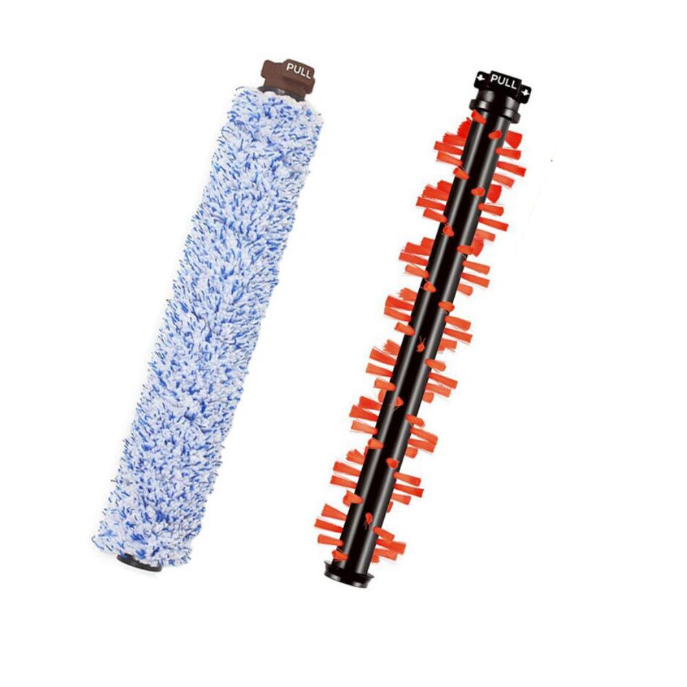 Multi-surface vacuum cleaner brush roller L and filter series for Bissell Crosswave 1785Q, 1785F, 1785B suitable 1608022: A