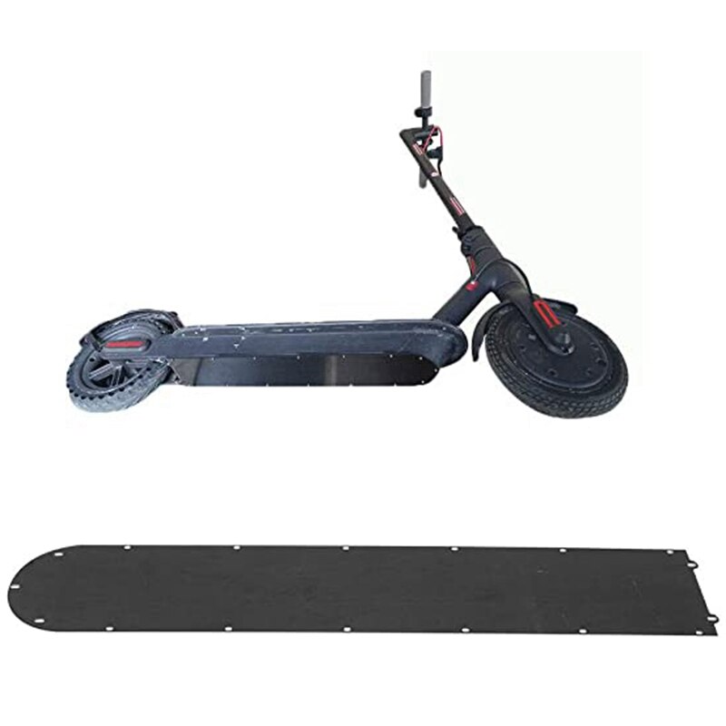 Egnet til xiaomi  m365 pro elektrisk scooter rustfri stål bundplade batteridæksel dækplade scooter chassis