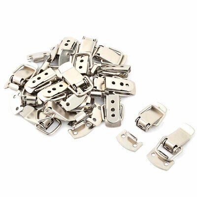 Suitcase Tool Box Metal Buckle Toggle Latch Lock Hasp 47mm Long 19 Sets