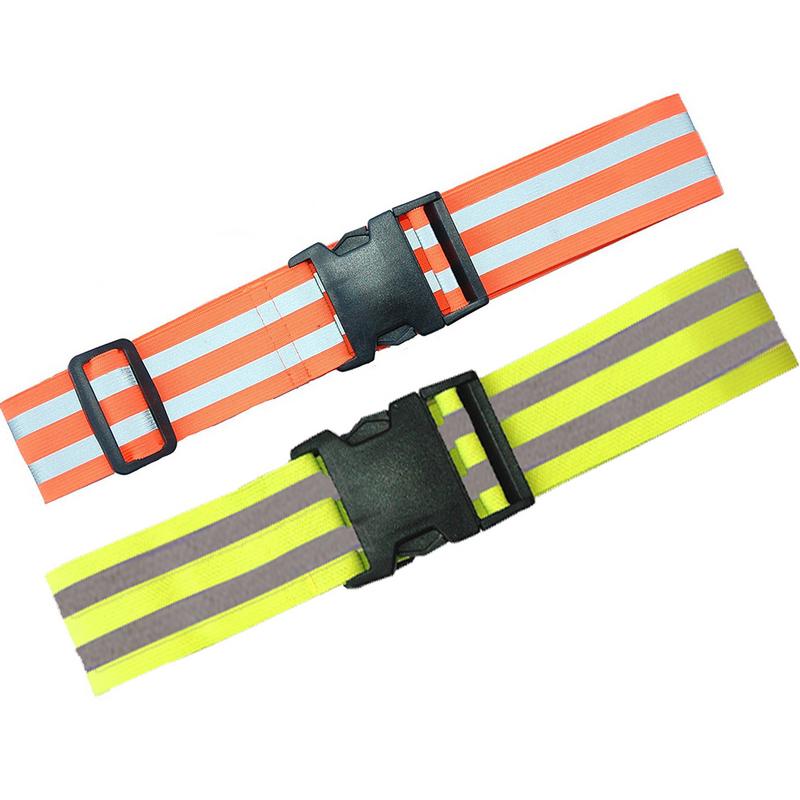 Goede Draagbare Hoge Eelastic Reflecterende Riem Unisex Verlichte Riem Voor Nachtelijke Sport Houden Veiligheid Nuttig Apparatuur