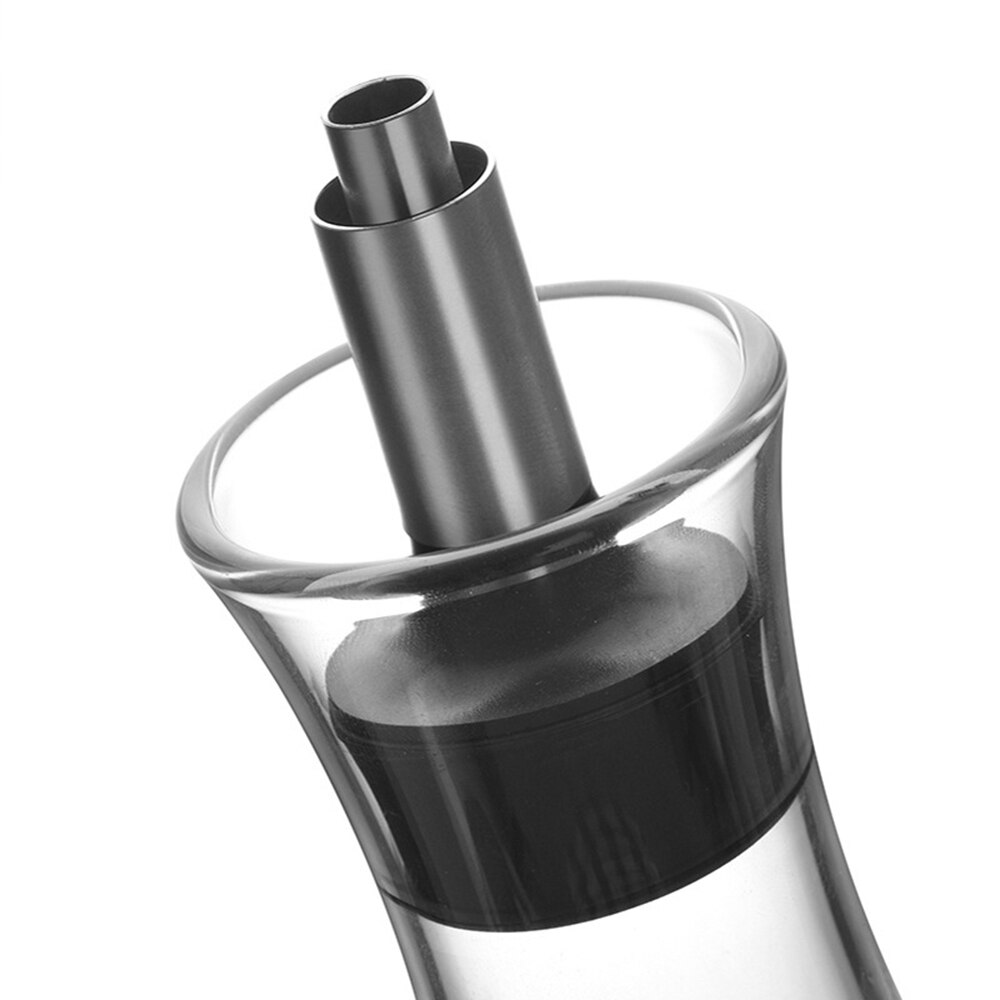 Burette en verre distributeur d'huile d'olive bouteilles Sauce bateaux verseur bec décanteur huile vinaigre bouteille Sauce conteneur Pot outils de cuisine 2