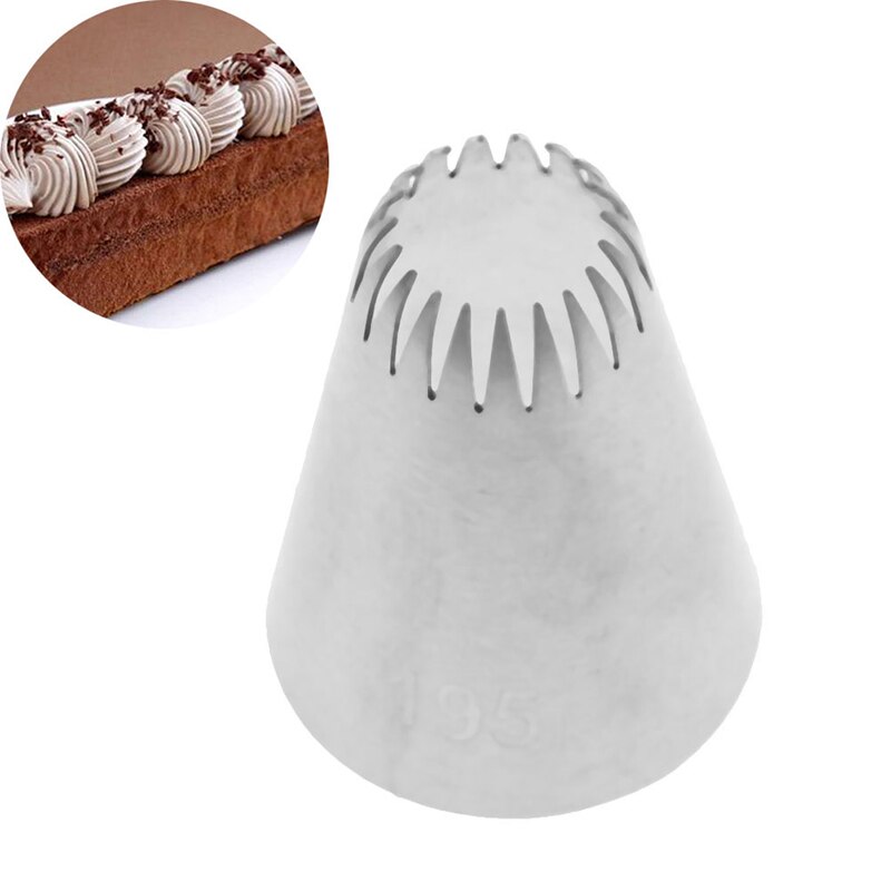 2 Pcs Mouwen Gebak Roestvrij Pastry Nozzles Voor Spuitzak Pastry En Bakkerij Accessoires Cupcake Cake Gereedschap Keuken Gadgets