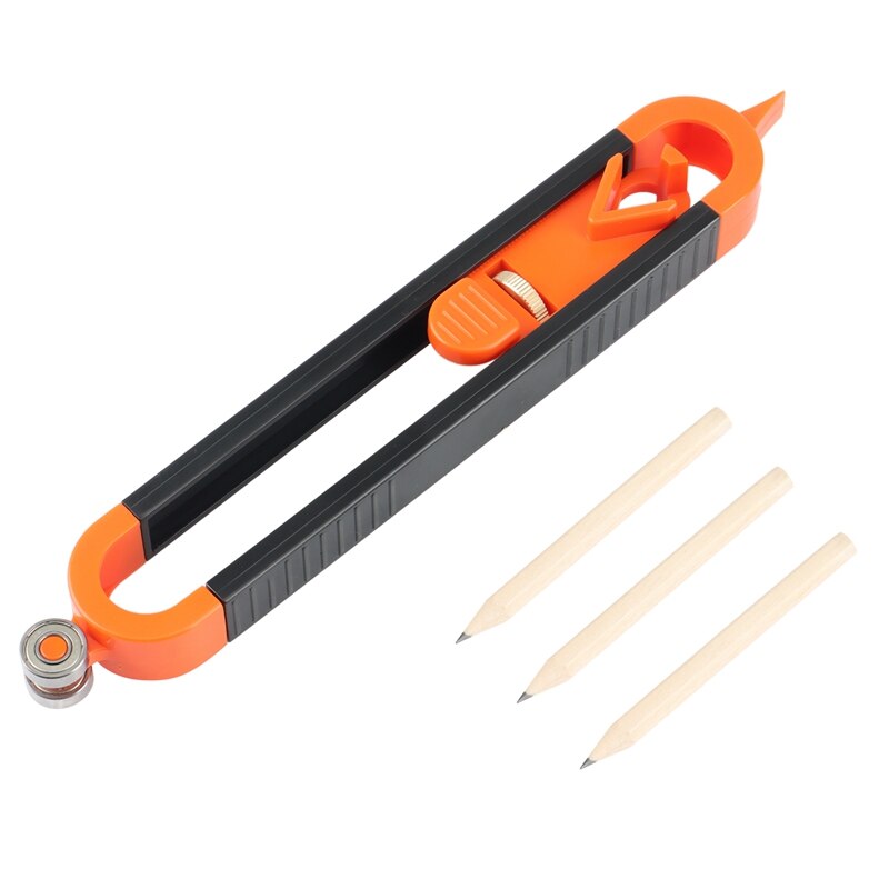 Profile Scribing Ruler Contour Gauge Adjustable Lo... – Vicedeal