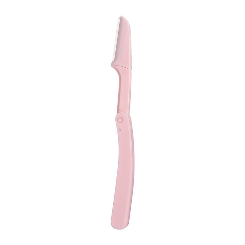 ﻿ 1PCS Eyebrow Trimmer Ladies Face Shaver Women Safe Gentle Makeup Tool For Women Anti-scratch Razor Makeup Tools Trendy ﻿