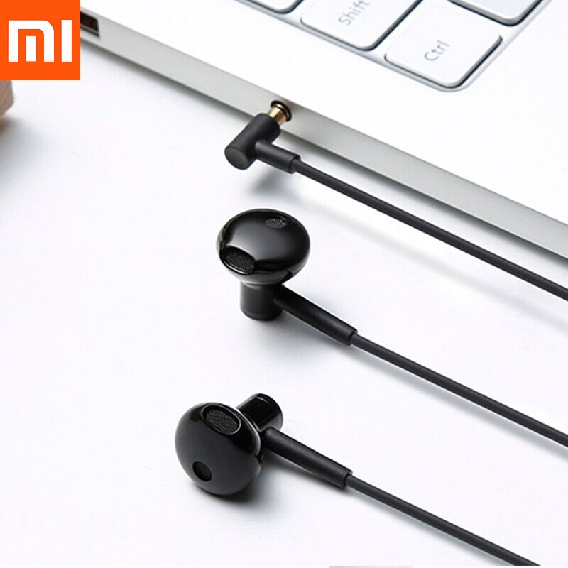 Originele Xiaomi 3.5Mm In-Ear Wired Hoofdtelefoon Bass Stereo Oordopjes Muziek Headset Met Microfoon Voor Mi 10T pro 9 8 Poco X3 X2