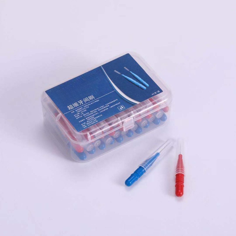 Palillo de dientes para el cuidado, cepillo Interdental, aparatos ortopédicos para encías, palo de hilo Dental suave, palillo de dientes, herramientas de limpieza para el cuidado bucal, portátil y práctico