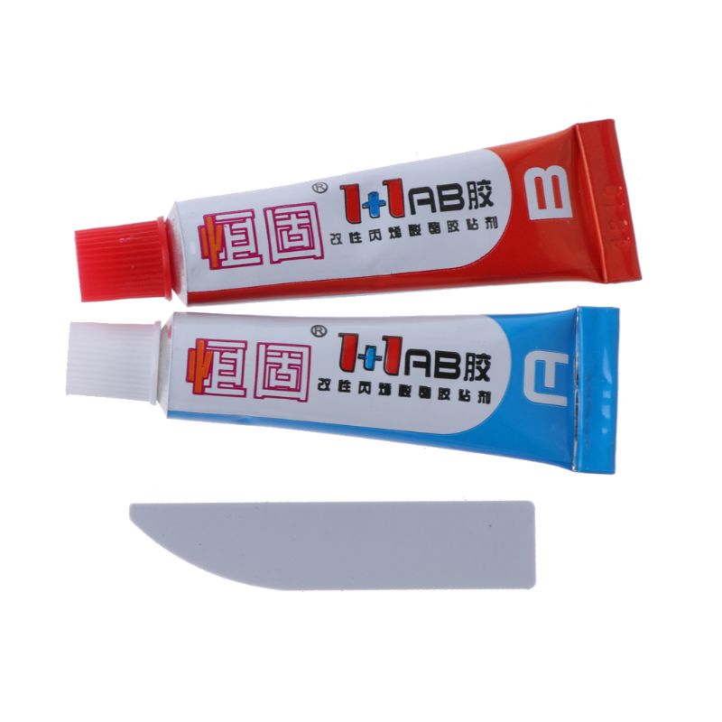2Pcs Epoxy Harz Klebstoff AB Kleber Für Glas Metall Keramik Holz Mehrzweck Kleber Schiff