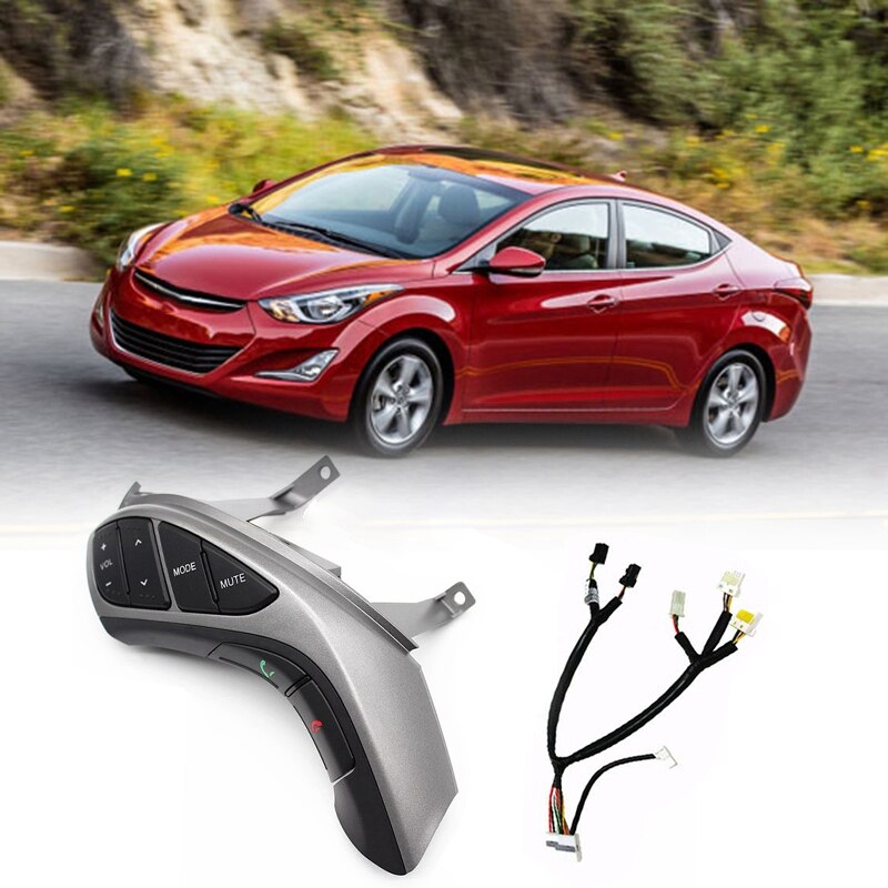 Car Steering Wheel Bluetooth Switch + Ext Wire for HYUNDAI Elantra MD -