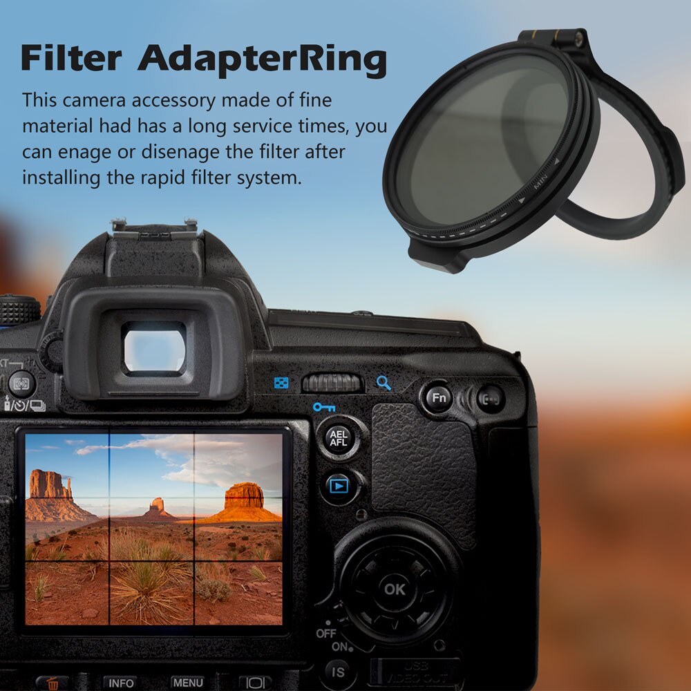 Rapid Filter System Adjustable Filter Camera Acces... – Vicedeal