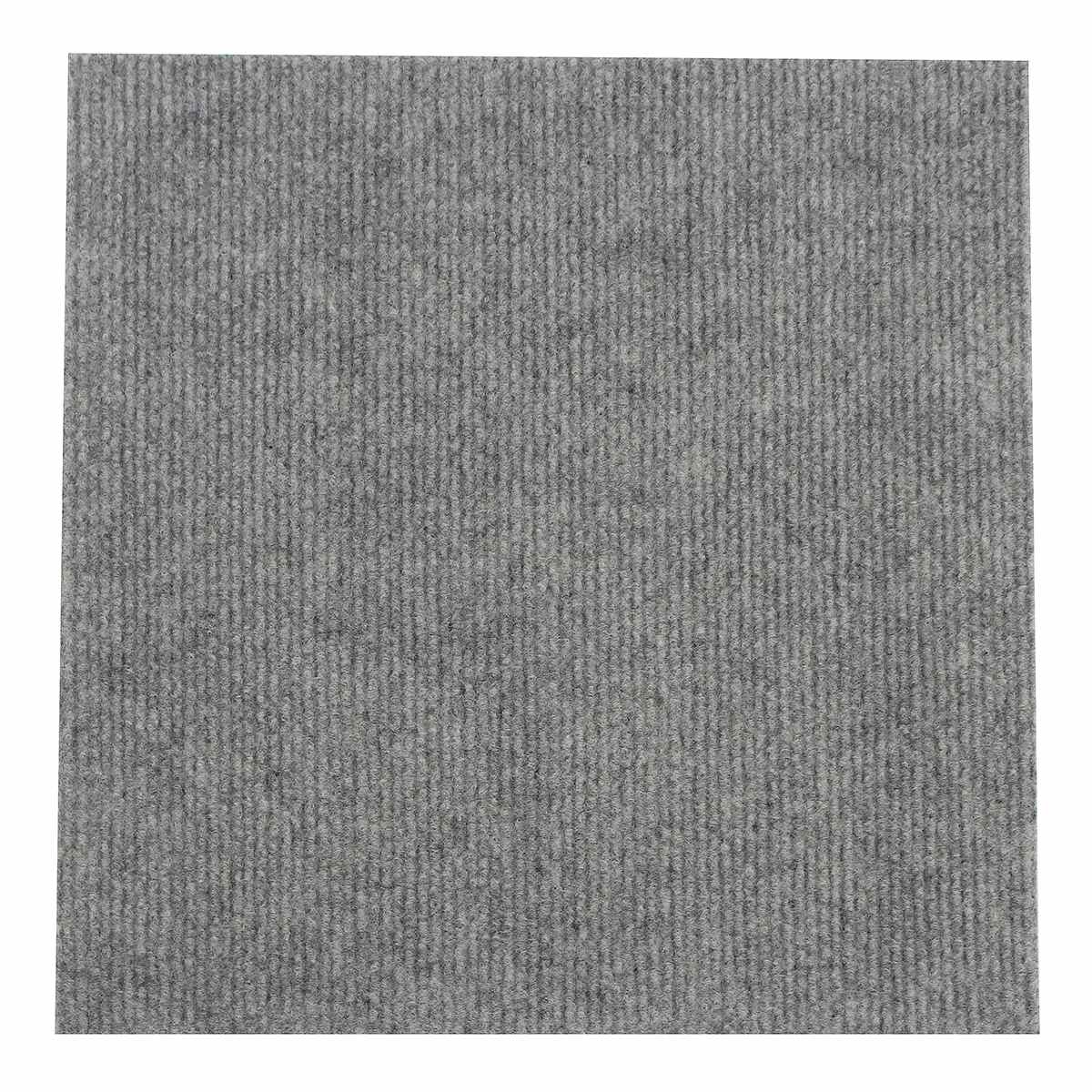 5 sztuk 30x30cm samoprzylepne płytki dywanowe nowoczesne łóżko podłoga w pomieszczeniu ing materiałowa osłona niejednolita całość dywan dla biura domu podłoga w pomieszczeniu wystrój: Ciemnoszary