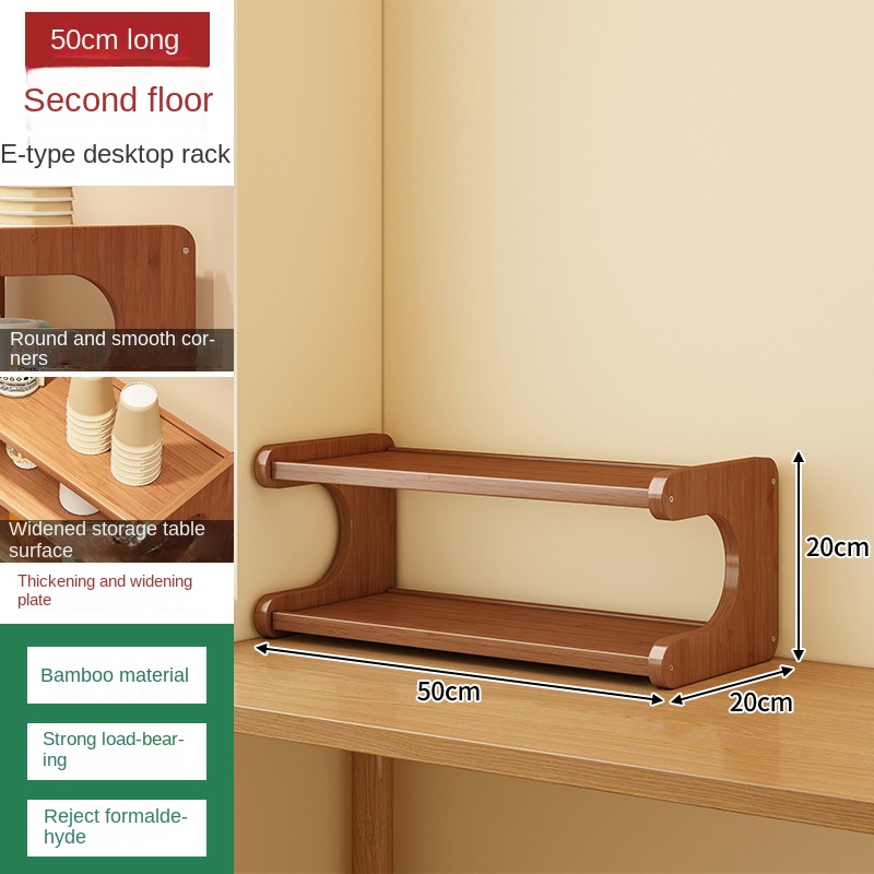 Realife Desktop Storage Rack Multi-layer Storage Rack Bookshelf Kitchen Supplies Office And Home Cup Holder Household Good Items: green