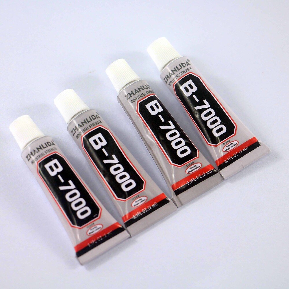 Wholesaler 60 Pcs B-7000 Glue B7000 3ml Multi Purpose Epoxy Resin Adhesives Crafts Glass Touch Screen Cell Phone Repair Super