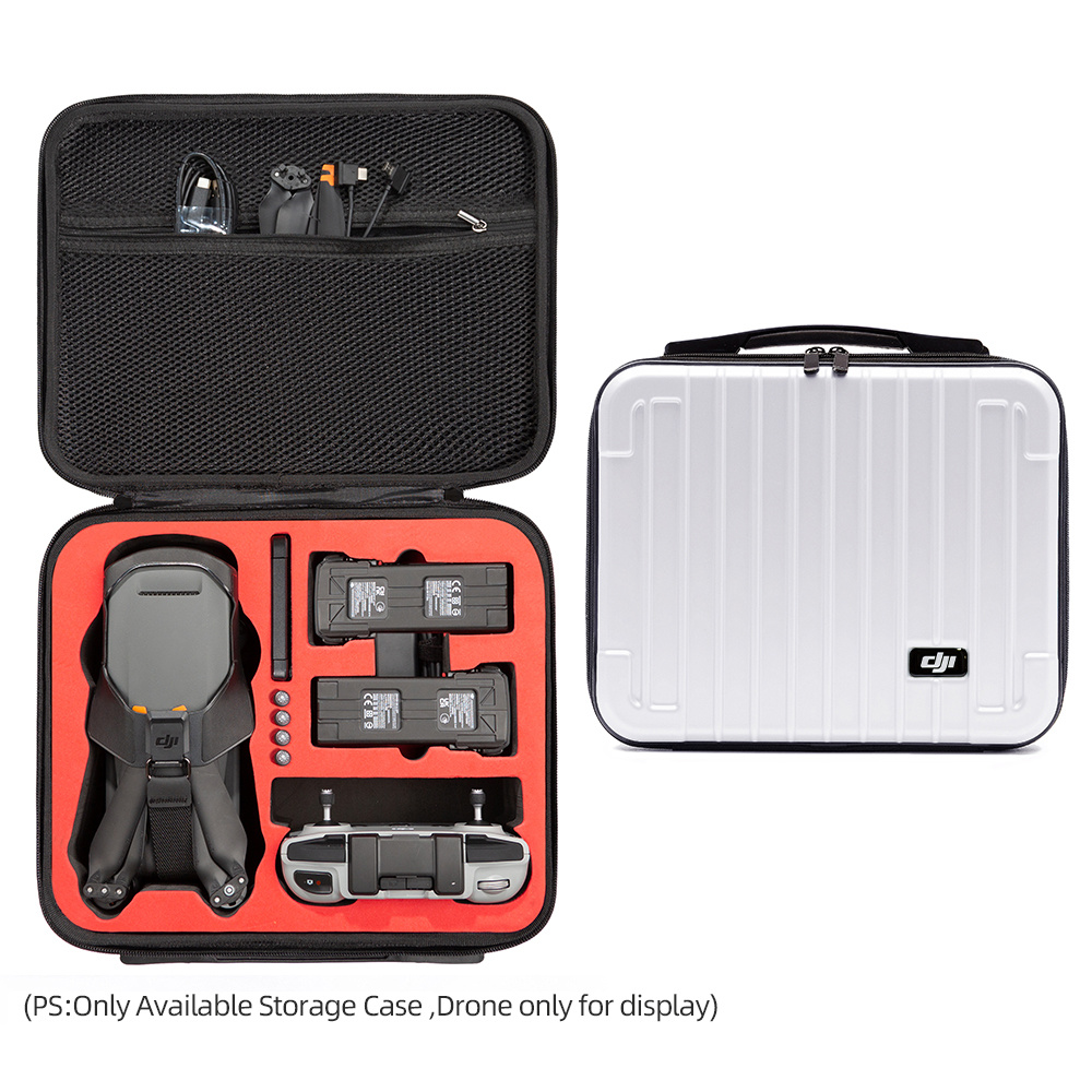 Per DJI Mavic 3 scatola di immagazzinaggio custodia da trasporto impermeabile borsa portatile borsa da viaggio per DJI Mavic 3 accessori per droni: Type 1 Silver Red