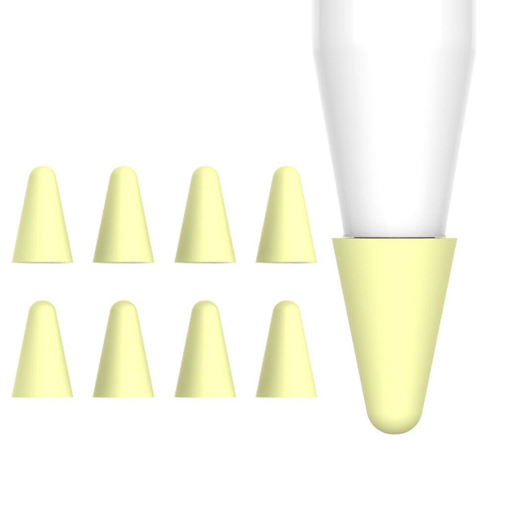 8 pièces remplacement stylet pointe stylo Nibs couverture Compatible pour iPad Pro pour Apple crayon 1/2 accessoires: I