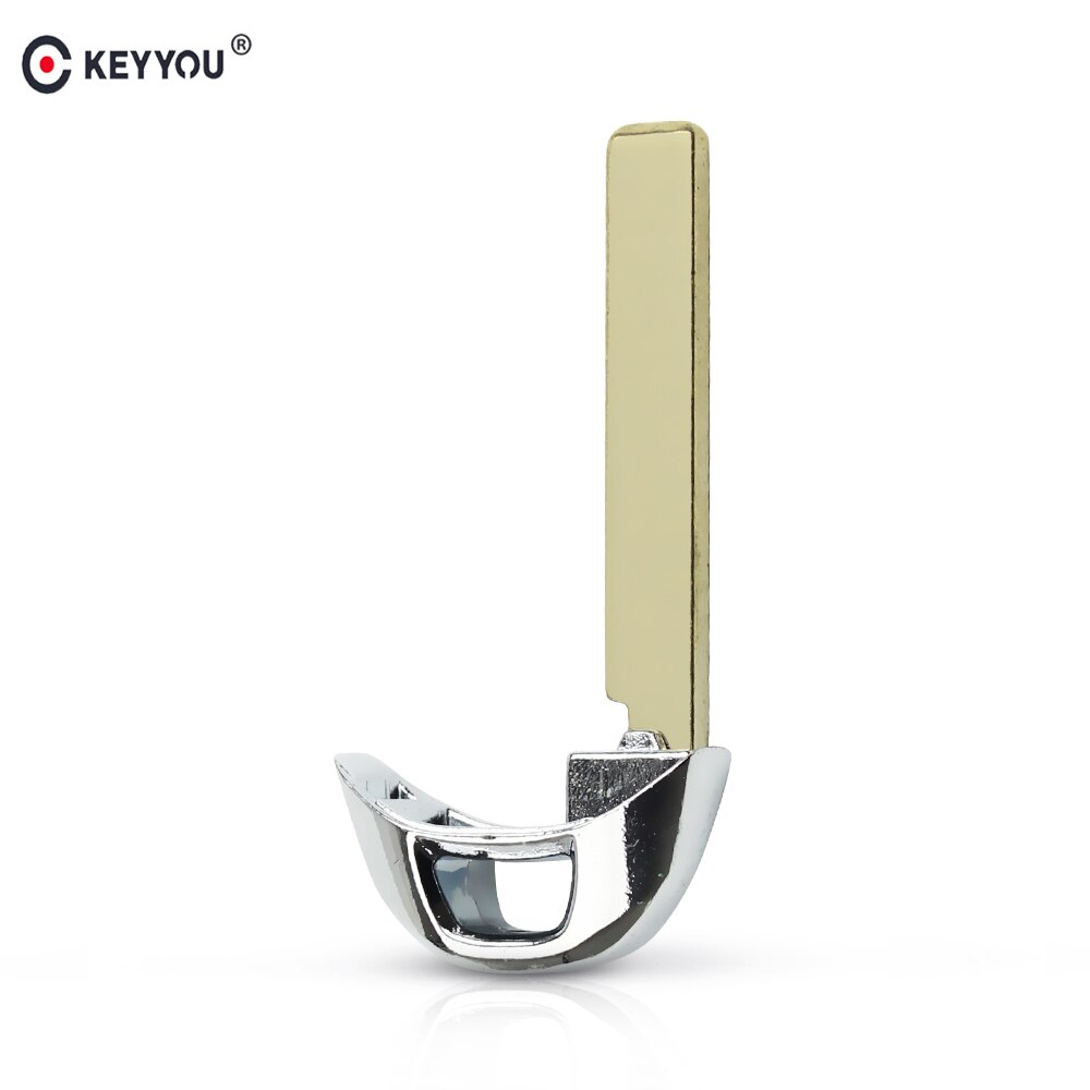 KEYYOU 10x Smart Emergency Key Blade For Hyundai Veloster Snart Tucson I30 Creta Solaris Remote Control Key Blade
