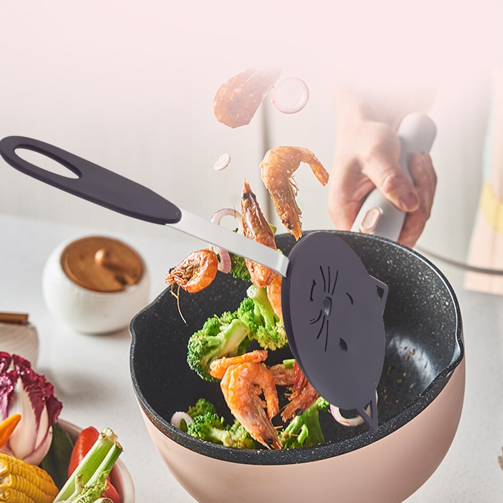 Nylon Cat Frying Spatula Non Stick Omelette Shovel Fried Fish Turner Pancake Flipper Cooking Tools Kitchen Utensils Arrivals