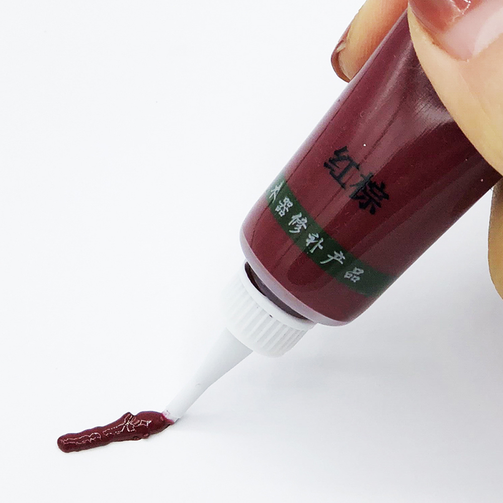 Møbelmaling, tremøbelreparasjonspasta for tredører, gulvrenovering, ripehull, sprekkfjerner 18g , ren hvit tremaling: Mørk grå / 12 farger