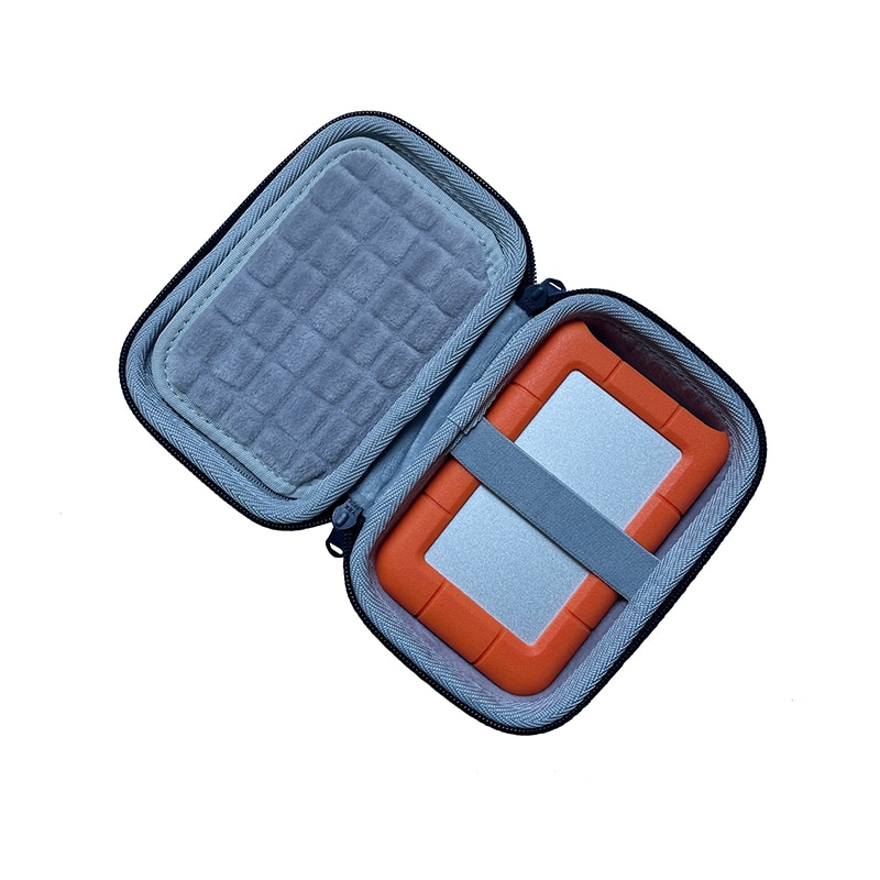 Mode Draagbare Draagtas Voor Lacie Rugged 2.5 Inch Harde Schijf Opbergtas Set Box