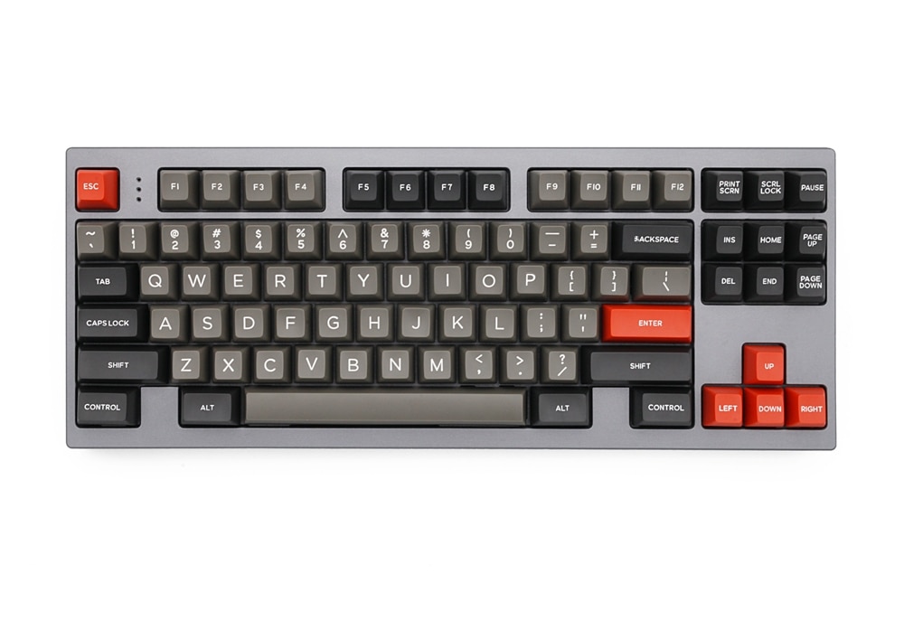 Capuchon de touche domkey sa abs doubleshot, profil dolch sa classique pour clavier mx 104 gh60 xd64 xd68 xd84 xd96 xd75 xd87 tige poker 87