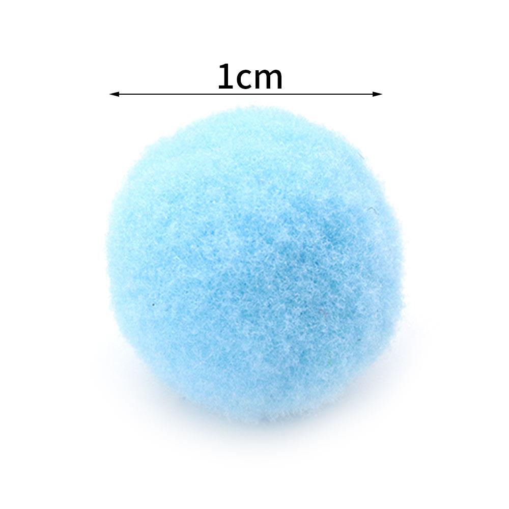 Gör-det-själv handgjorda leksaker 1/1.5cm student hantverk 100 st hem leksak gör-det-själv blandade färg sammet tvinnad stav 100 pack barn