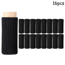 Calcetines para muebles, accesorios para sillas, antideslizantes, pata de silla para el hogar: Black