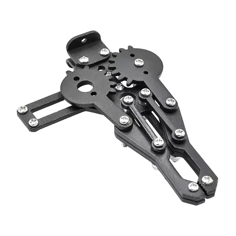 Roboter Klauen greifer Metall Manipulator Klemme Roboterarm für Arduino Roboter DIY Bausatz mg996r mechanische Greifer Servo Regler Roboter: Licht Grau