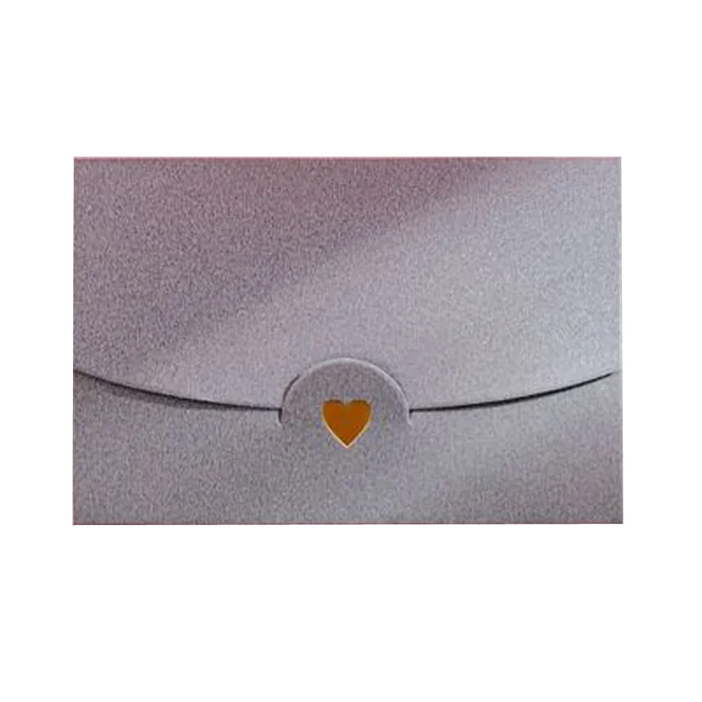 Stationary Small Envelope 10.5*7CM For Letter Pearlescent Paper Paper Envelopes Name Card Mini Envelopes Greeting Card: WHITE