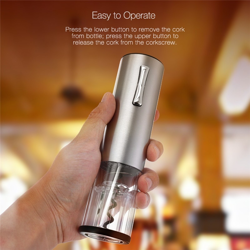 DIGOO DG-KP3 Automatic Bottle Opener Set for Red Wine Foil Cutter Electric Red Wine Openers Kichen Opening Tools Bottle Opener