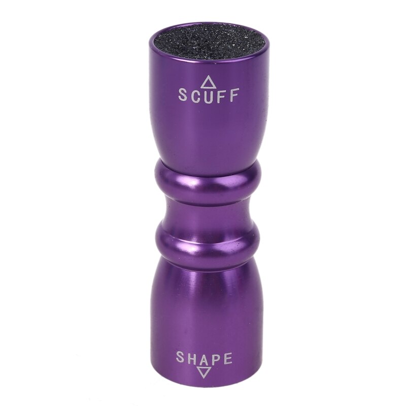 3 en 1 tambour Snooker piscine queue pointe outil Shaper éraflure aérateur billard bâton: VIOLET