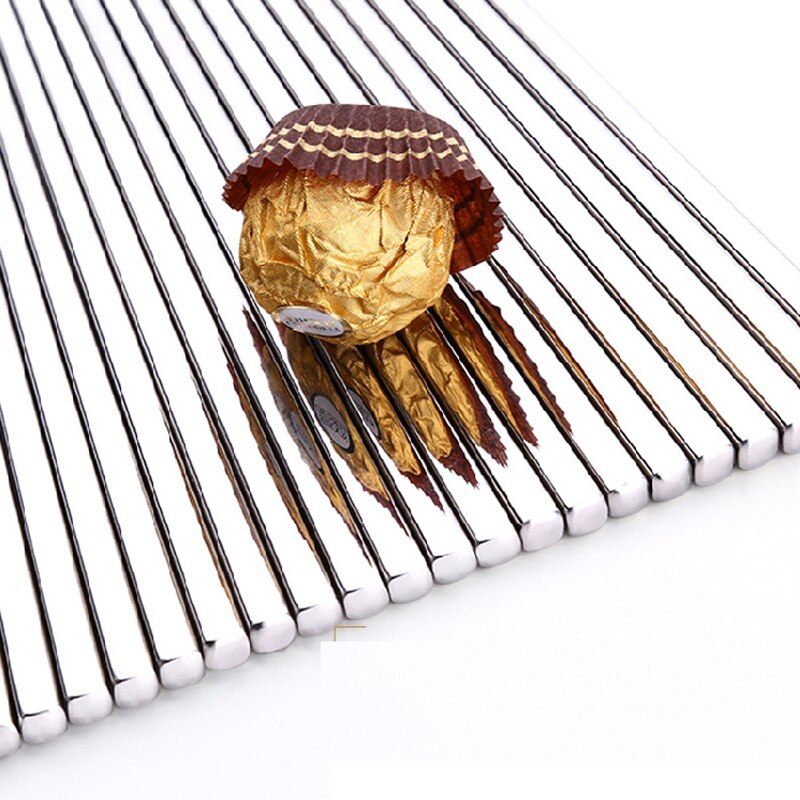 Palillos de acero inoxidable 304 para Sushi, palillos cuadrados chinos de Metal plateado, reutilizables, herramientas de cocina, 5 pares