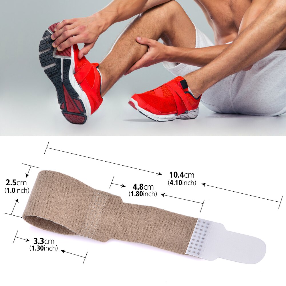 5Pcs Cotton Material Broken Toe Wrap Cushioned Bandages Hammer Toe for Corrector Separator Straightener Toe Wrap Anti-Slip Brace