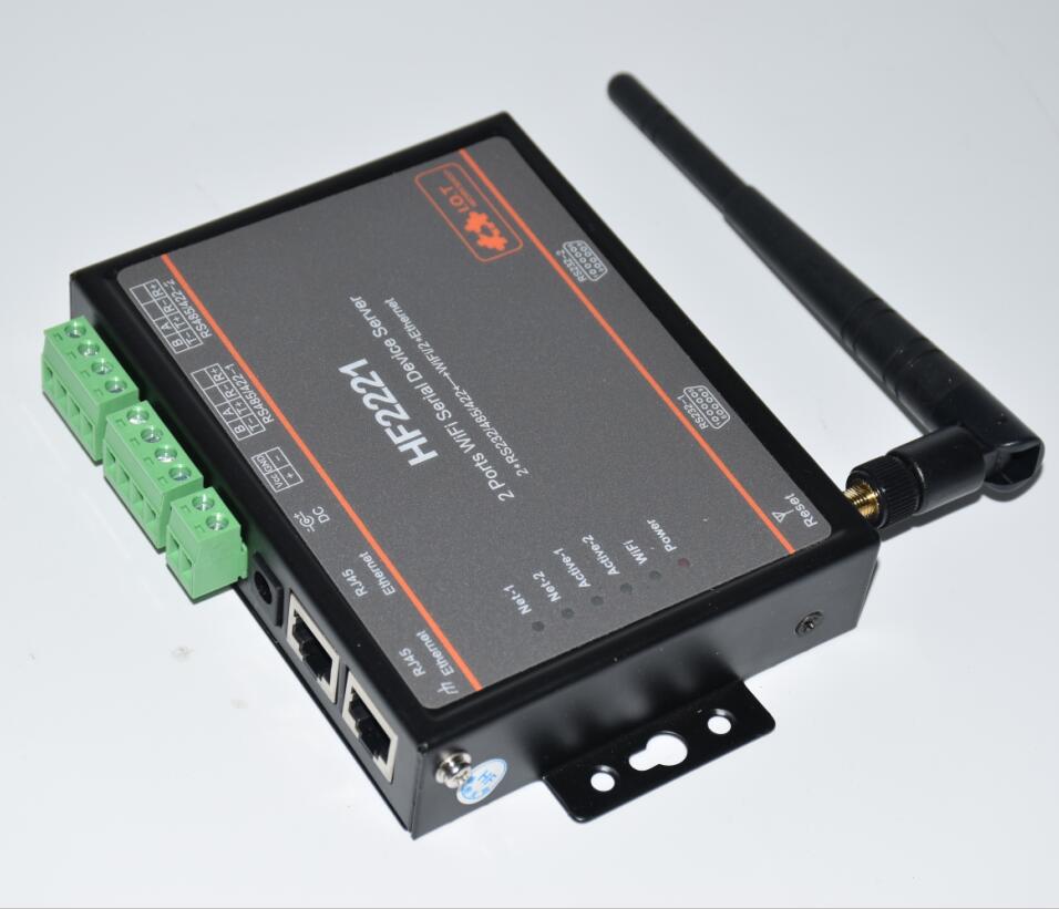 RS232/RS422/RS485 to Ethernet/Wi-Fi Converter server module Conversion Support TCP/IP/Telnet /Modbus TCP Protocol