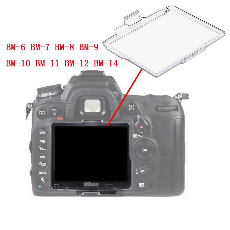 10 stks/partij BM-6 BM-7 BM-8 BM-9 BM-10 BM-11 BM-12 BM-14 Hard Plastic Film LCD Monitor Screen Cover Protector