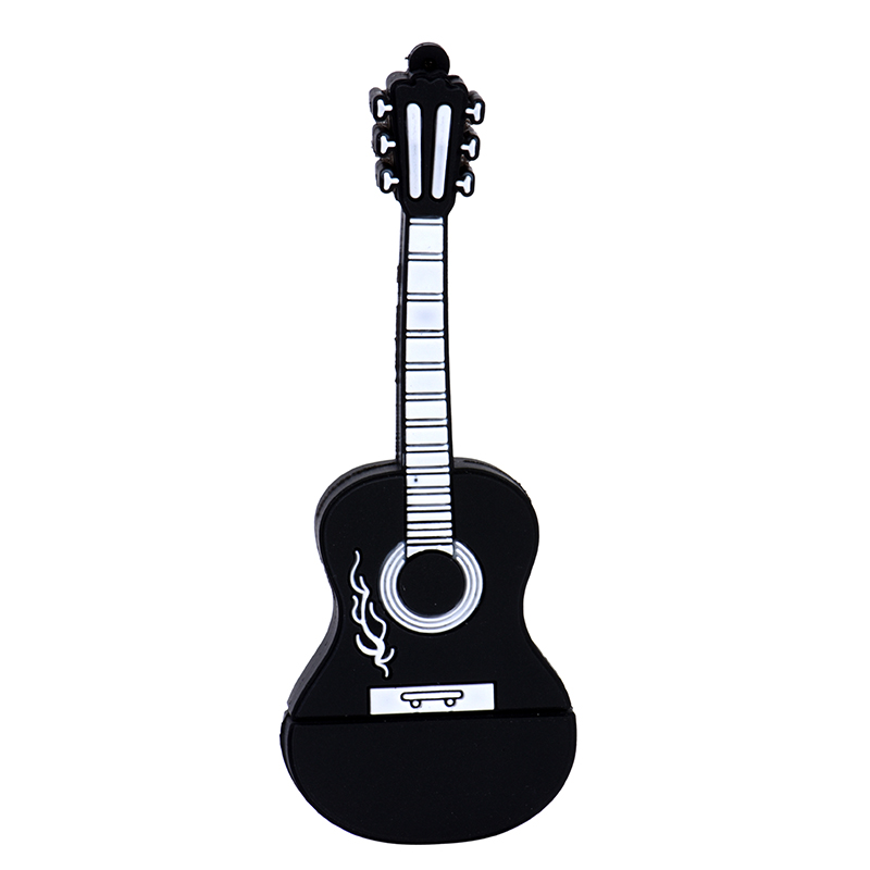 Dysk flash usb 2.0 z serii gitarowej o rzeczywistej pojemności, pendrive 64gb/32gb/16gb/8gb/4gb, pendrive z pamięcią usb, dysk u: Biały / 4gb