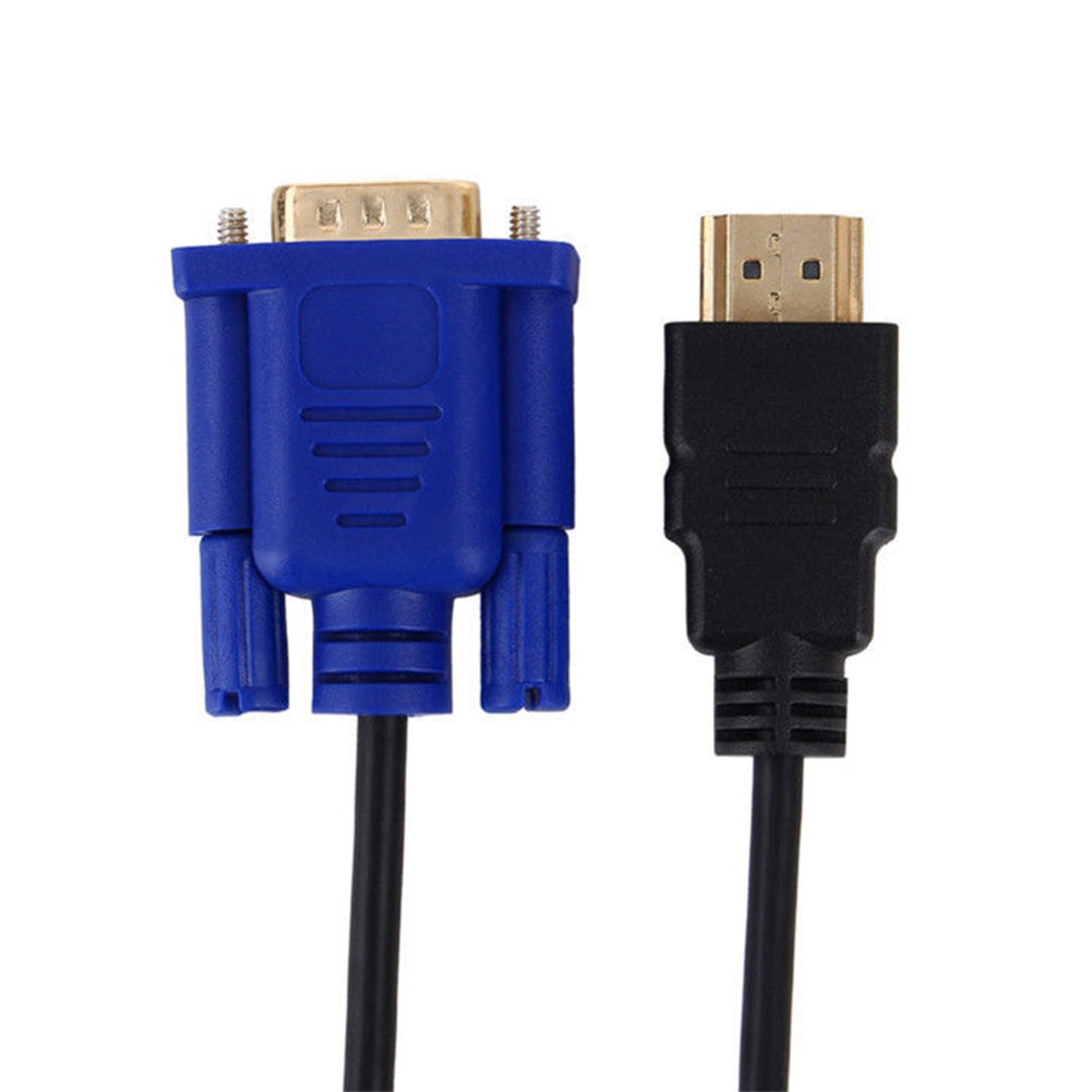 1080P Convert HDTV To VGA Male Accessories Adapter Cable Support For Laptop Mini Transmission Stable HD Anti Corrosion Audio