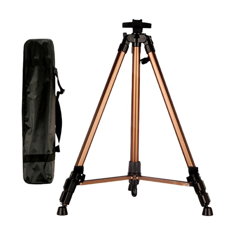 Aluminum Alloy Color Easel Portable Small Hand Retractable Folding Sketch Drawing Board Stand Sketch Tripod: C