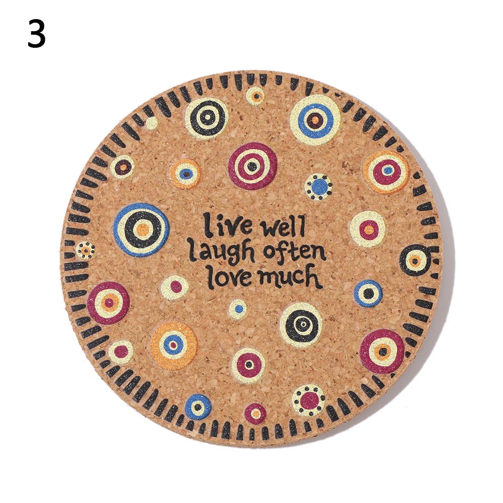 Natural Rattan Coasters Round Kitchen Table Mats Bowl Mats Cup Mats Padding Mat Insulation Pad Handmade Placemats DIY Crafts: 10cm-03