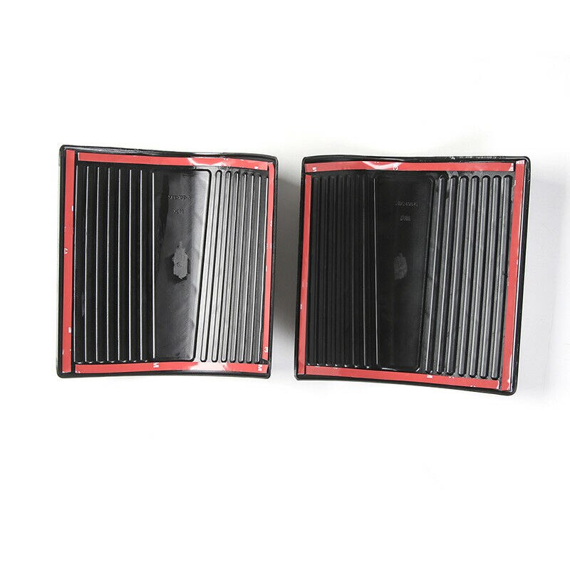 2x musta koppa luotiliivit kannen timantti levy leikata 2007 jeep wrangler jk