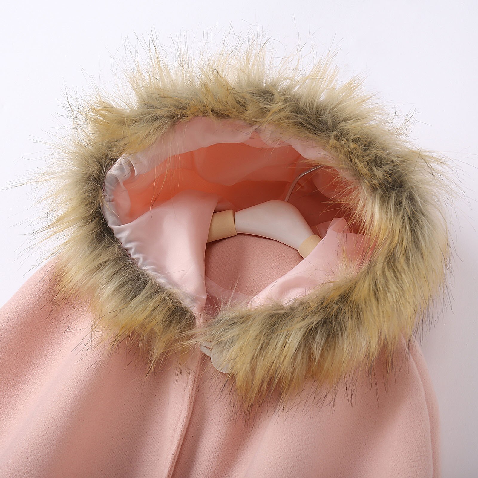 Winter Coat Toddler Jackets For Girls Baby Kids Girls Windproof Thicken Warm Hooded Cloak Kurtka Zimowa Damska