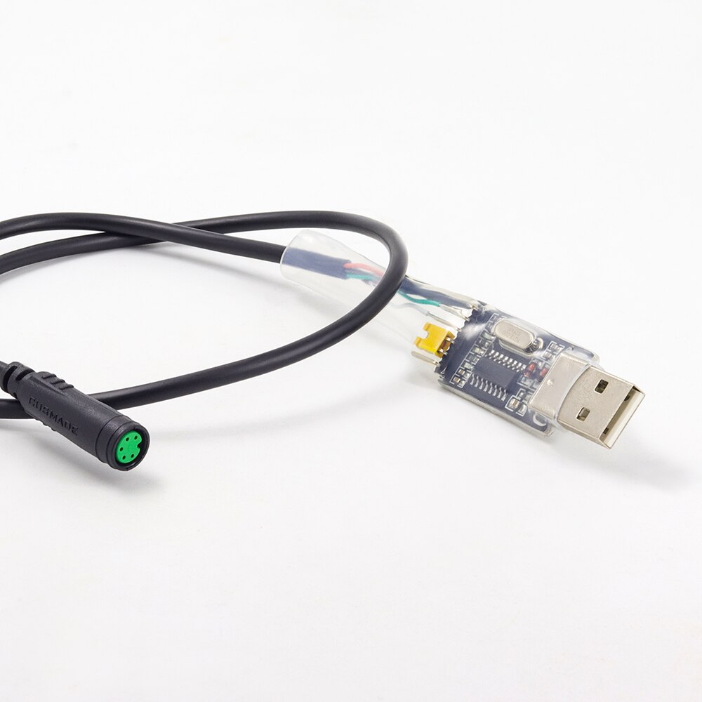 Sähköpyörän usb -ohjelmointikaapeli bafang bbs: lle 02b bbs 03b bbshd keskikäyttömoottorin ebike -kaapeli 8 hauskalle lisävarusteelle