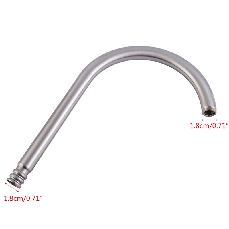 Kitchen faucet Replacement Stainless Steel Sink Faucet Spout Kitchen Sink Faucet Pipe Fittings Single Handle Connection