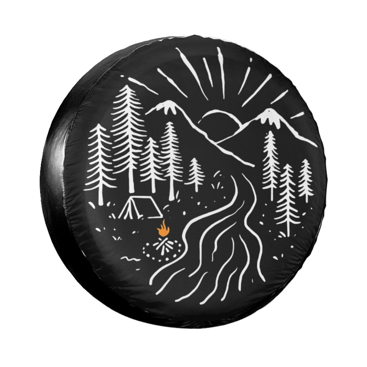 Cozipink Universal Caravan Spare Tire Cover Heavy Duty Wheel Protector